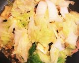 高菜はくさい豚バラのピリ辛蒸し煮作り方3写真