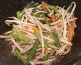 【13分】ピリ辛牛肉野菜炒め(1人前)作り方5写真