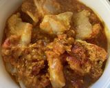 レンチンでチキンカレー作り方1写真