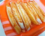 【カニカマの磯いそ揚げ】作り方1写真