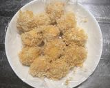 フライパンで簡単☆味付きうずらの卵フライ作り方3写真