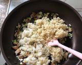 ダイエット応援！茹でもやし玄米チャーハン作り方6写真