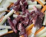 芹菜炒牛肉　簡単合わせダレ作り方4写真