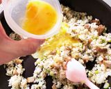ダイエット応援！茹でもやし玄米チャーハン作り方8写真