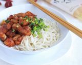 辛味チキンまぜ米線（ライスヌードル）作り方7写真
