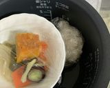 丸ごとナスと鯖缶の煮物（電圧ｏｒ炊飯器）作り方6写真