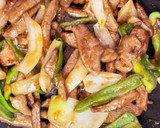 牛肉と玉ねぎとピーマンのオイスター炒め作り方6写真