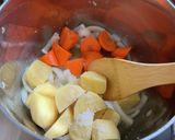 かき揚げカレーうどん作り方3写真