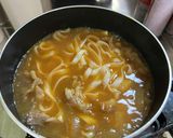 かき揚げカレーうどん作り方22写真