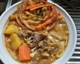 かき揚げカレーうどん作り方23写真