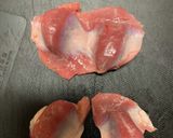 キャンプ飯　焼き鳥　砂肝作り方1写真