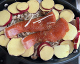 鮭と野菜の蒸し焼き作り方5写真
