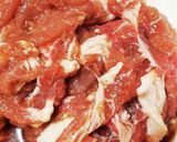 安売り豚肉w匂わないw玉ねぎ+生姜焼き☺作り方1写真
