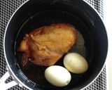 簡単節約☆放ったらかし鶏チャーシュー。作り方4写真