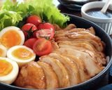 簡単節約☆放ったらかし鶏チャーシュー。作り方5写真