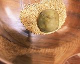 さつまいものモチモチごま団子作り方3写真
