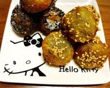 さつまいものモチモチごま団子作り方4写真