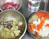 さかちゃんちのキムチ豆乳みそ汁作り方1写真