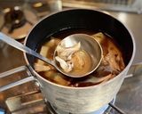 舞茸(きのこ)と豆腐のお味噌汁作り方6写真