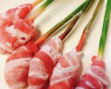 葉しょうがの豚巻き照焼き作り方4写真