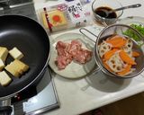 レンコンと厚揚げの炒め物2022作り方1写真