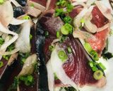 パック活用●やまかけカツオのたたき丼作り方3写真