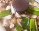 長ネギde親子丼作り方4写真