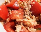 トマトとツナの甘酢和え作り方3写真