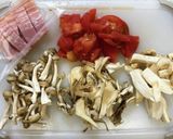 パパット簡単！きのことトマトスパゲティ作り方2写真