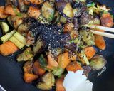 サーモンと野菜の甘酢和え作り方6写真