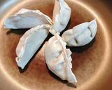 簡単☆羽根つきチーズ餃子作り方2写真