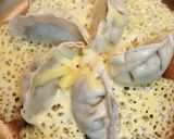 簡単☆羽根つきチーズ餃子作り方4写真