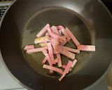 青梗菜とベーコンの和風パスタ作り方3写真