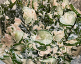 【簡単】きゅうりとわかめのツナマヨ和え作り方4写真