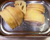 即席★スパイシーマヨれんこん炒め作り方1写真