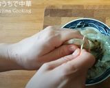 【中華】赤紫蘇とエビの中華炒め作り方1写真