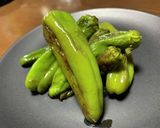 ししとうの麺つゆ炒め作り方4写真