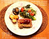 豪勢にゴロゴロ野菜入り✨贅沢ミートローフ作り方9写真