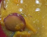 カボチャとサツマイモのお味噌汁♪作り方5写真