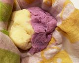 紅芋とさつまいもの豆乳チーズ茶巾絞り作り方6写真