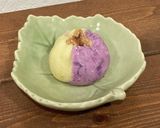 紅芋とさつまいもの豆乳チーズ茶巾絞り作り方9写真