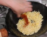 大阪王将の期間限定! 山賊チャーハン♪作り方6写真