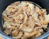 食べたらガリ入りいなり寿司風油あげ煮作り方3写真