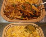 美味ドレと南蛮マー油で青椒肉絲チャーハン作り方2写真