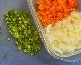 母のお野菜ハンバーグ作り方1写真
