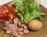 ポキポキウィンナーのシンプル卵スープ作り方2写真