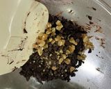 ココア全粒チョコクルミクッキー作り方8写真