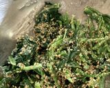 ほうれん草・カリッと油揚げ・カラシマヨ♪作り方7写真
