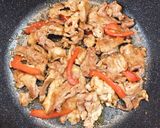 豚こまの焼肉丼弁当 22/6.19作り方1写真