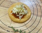 絶品バーガー風ミートソースとチーズのパン作り方4写真